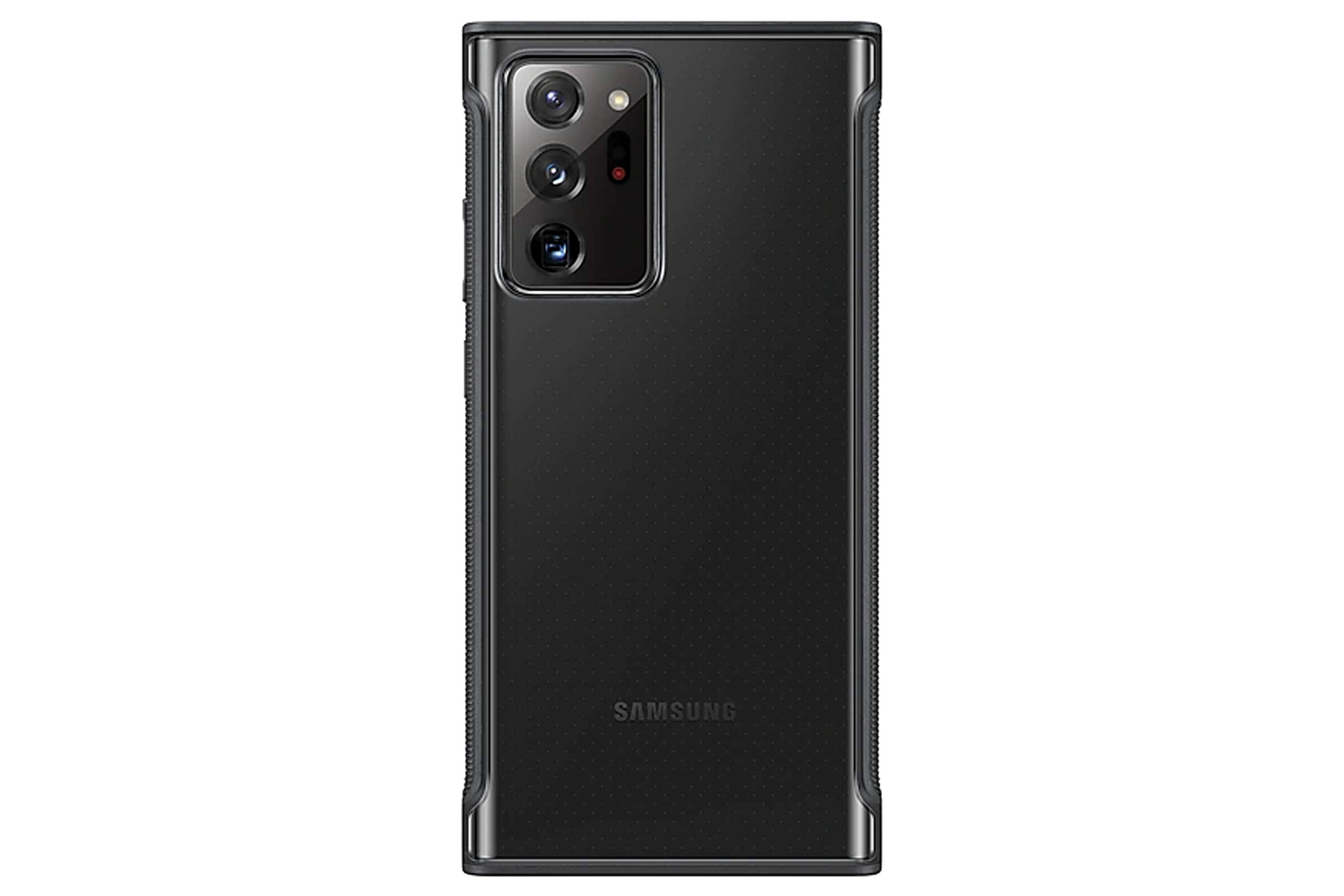 Samsung Official Galaxy Note 20 Series Clear Protective Cover (Black, Note 20 Ultra)