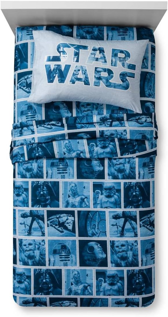 Disney Star Wars Kids Twin Bedding Sheet Set