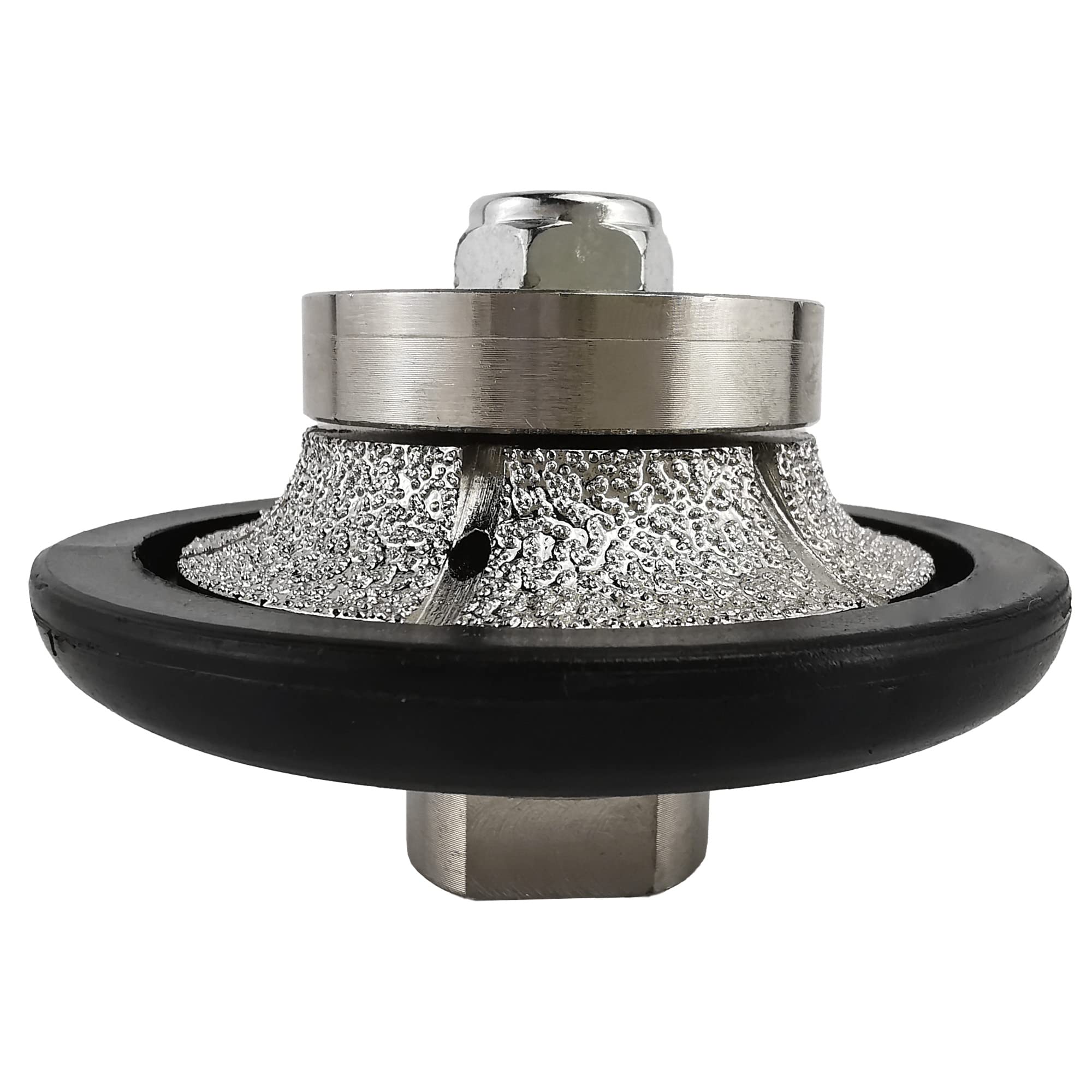 NBB Diamond Profile Wheel Diamond Router Bit Milling Drill chamfer Bit Grinding Wheel for Profiling Porcelain (Half-Bullnose B10) — image 1