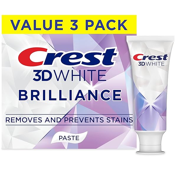 CREST 3D WHITE BRILLIANCE BRIGHT MINT TEETH WHITENING...