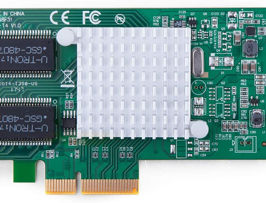 ipolex 1.25G Ethernet Network Card, 4x RJ45+ Port, 10GbE NIC Compare to Intel I350-T4 - Image 4