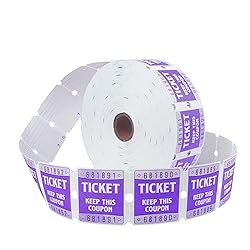L LIKED Raffle Tickets Double Roll 2000 Tickets