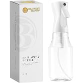 BeautifyBeauties Continuous Spray Bottle for Hair, 24 oz Mister Spray | Perfect for barbers, salons, household cleaning, watering plants, pet care, ironing &amp; essential oil scents