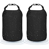 Desoto Waterproof Dry Bag 2 packs, 2L/5L/10L/20L/40L/70L Dry Sack Lightweight Portable, Dry Storage Bag to Keep Gear Dry Clean for Kayaking, Gym, Hiking, Swimming, Camping