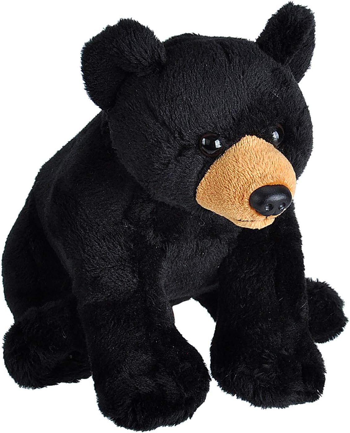 Wild Republic Wild Calls Black Bear Plush, Stuffed Animal, Plush Toy, Kids Gifts, 6"