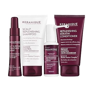 Amazon Com Keranique Hair Regrowth System 30 Days Keratin