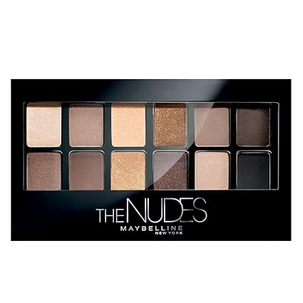 Maybelline New York The Nudes Palette Eyeshadow, 9g