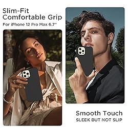 COFFKER for iPhone 12 Pro Max Case, [2X Camera