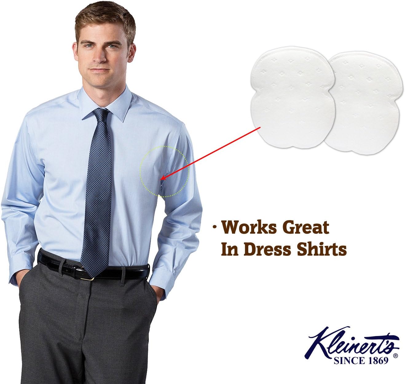 Underarm Sweat Pads - 24 Disposable PREMIUM Absorbent Armpit Underarm Shields: Health & Personal Care