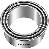 ALLTOP Circle Biscuit Cutter Set –Stainless Steel Baking Supplies for Effortless Round Cookie Shaping, Pastry & Fondant Tool 