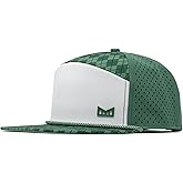 melin Trenches Links Hydro, Water-Resistant Fitted Flat Bill Baseball Caps for Men & Women, Golf, Running, or Workout Hat