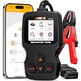 ANCEL AD310 Pro Bluetooth OBD2 Scanner &amp; Battery Tester for Cars | Check engine codes and test 12V battery health, cranking and charging systems, with scanner or Bluetooth app