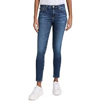 AG Adriano Goldschmied Women's The Legging Ankle Jeans - Super Skinny Low Rise Stretch Denim In Sun Faded Worn Ground - View #11