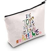 LEVLO Toy Movie Cosmetic Make Up Bag Woody And Buzz Lightyea Fans Gift The Toys Are Back In Town Makeup Zipper Pouch Bag (The Toys In Town)