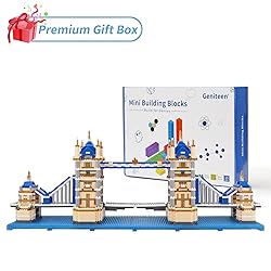 Geniteen Building Blocks Set, London Tower Bridge