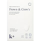 KPLUS K+ Wrinkle Patches for Forehead, Crow’s Feet & Smile Lines – Korean Overnight Patches with Hyaluronic Acid, Peptides & Adenosine (60 Count)