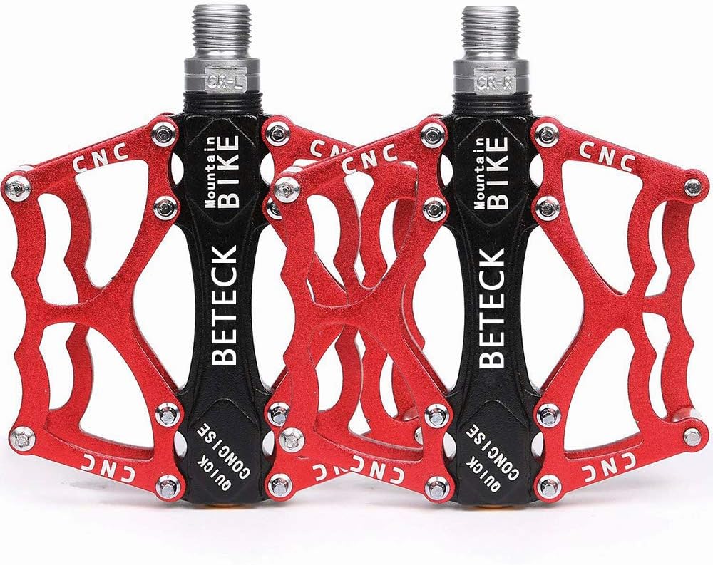 BBxunsless Pedali Per Bicicletta 9/16 "con Albero In Titanio Tubo Di Carbonio 3 Cuscinetti 86T Pedali Da Ciclismo Per Montagna/bici Da Strada (per - Foto 8