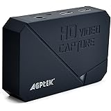 AGPtEK HD Game Capture video capture 1080P HDMI/YPBPR Recorder Xbox 360&One/ PS3 PS4,Support Mic in with both HDMI and YpbPr Input