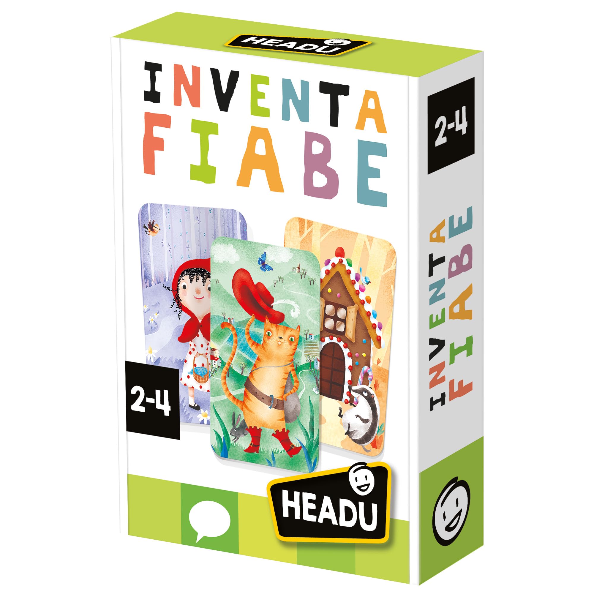 Headu Inventa Fairy Tales Tells Create and Play It22960 Educational Game for Children 2-4 Years Made in Italy