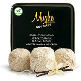 Mughe Gourmet Turkish Cotton Candy Pismaniye Sweet (12 Fluffs) - Divine Halva Candy Gift Box - Exquisite Confectionery Pishmaniye - Authentic Floss Halvah - Perfect Gifts for Him &amp; Her