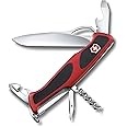 Victorinox Swiss Army RangerGrip 61 Swiss Army Knife, Green/Black, 130mm