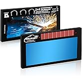 2&times;4.25 Auto Darkening Welding Lens - Shade 5-13 Adjustability | True Color Welding Lens | Ideal for Pancake &amp; Pipeliner Welding Hoods | Welding Lens 2&times;4 1/4 (HD)
