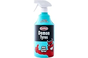 CarPlan Demon Tyres, Wet Look Tyres, 34 fl Oz