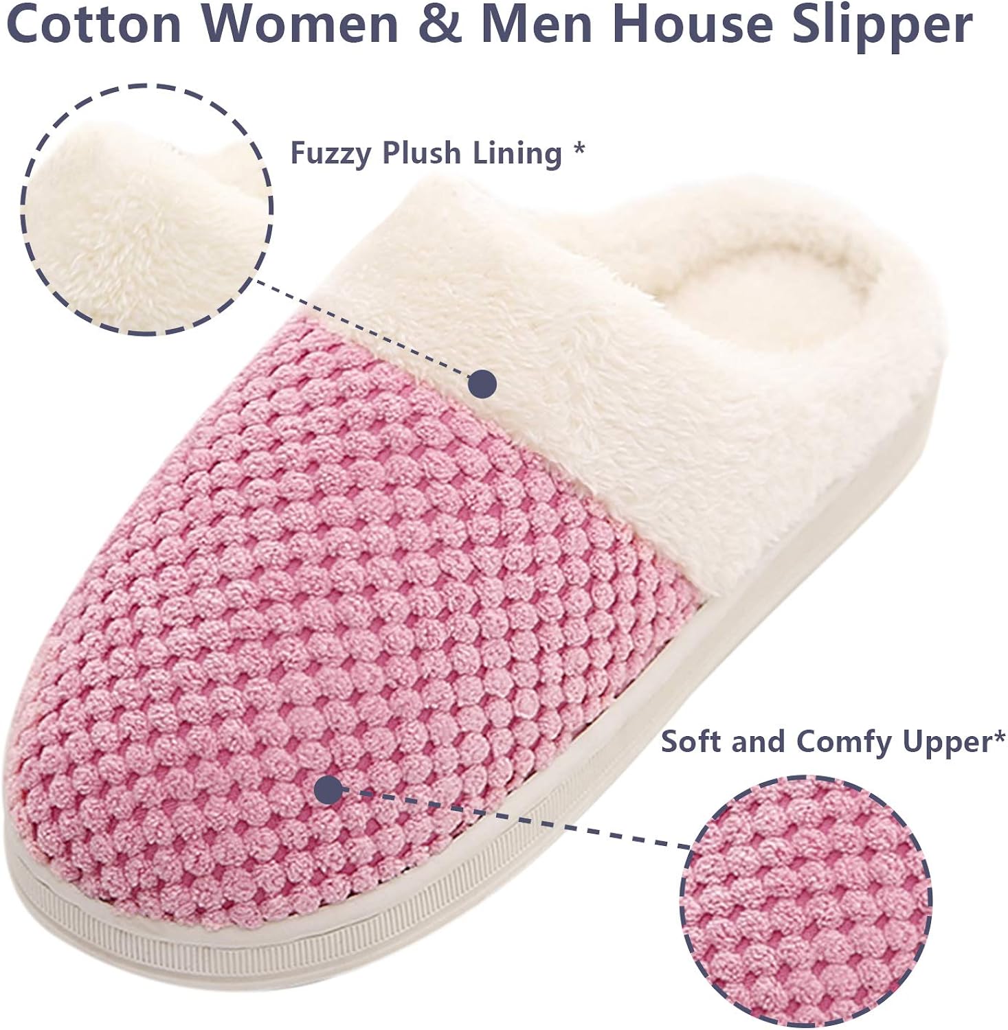 Scarpe da donna Hawiton Pantofole Donna Inverno Peluche in Cotone Caldo  Memory Foam Antiscivolo Ciabatte per Donna e Uomo Inverno a Casa  urban-earth.co.uk
