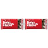 Amazon Saver, Duplex Sandwich Cookies, Chocolate Flavor, 25 oz (Pack of 2)