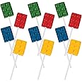 Aazon.co : Brick Building Block Party Suckers - 12 Brick Lollipops