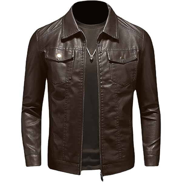 Skylinewears Men Leather Jacket Real Soft Sheep Napa Leather