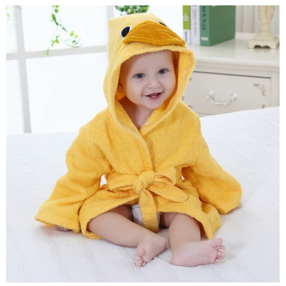 baby hooded robe