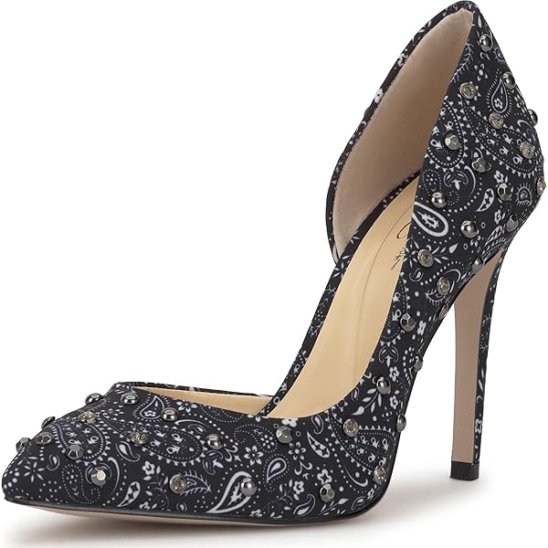 Jessica Simpson Prizma D'Orsay Pump - Pointed Toe, 3.94" Heel, Patent Finish - View #10