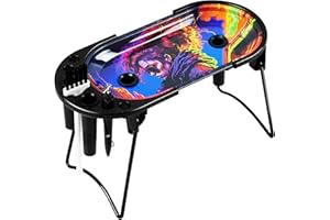 HAISPRING Foldable Stand Pre Roll Machine, Rolling Tray with Cone Loader for King Size & 1 1/4 Size Pre Rolled Cone, Includes Cone Filler, Brush & Placement Tool