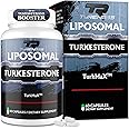 Liposomal Testosterone Booster for Men - Testosterone Supplement for Men, Male Enhancing Test Boost for Workout, Muscle, Strength, Performance & Energy, High Absorption, Non-GMO - 60 Capsules