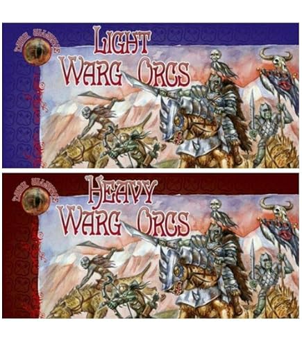Alliance 72002 &ndash; Set Di 2 Orchi Fantasy 1/72 &ndash; Miniatura Da Collezione &ndash; Prodotto In Ucraina