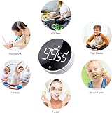 AVINIA Digital Kitchen Timer with Large LED Display Magnetic Countdown Countup view 6