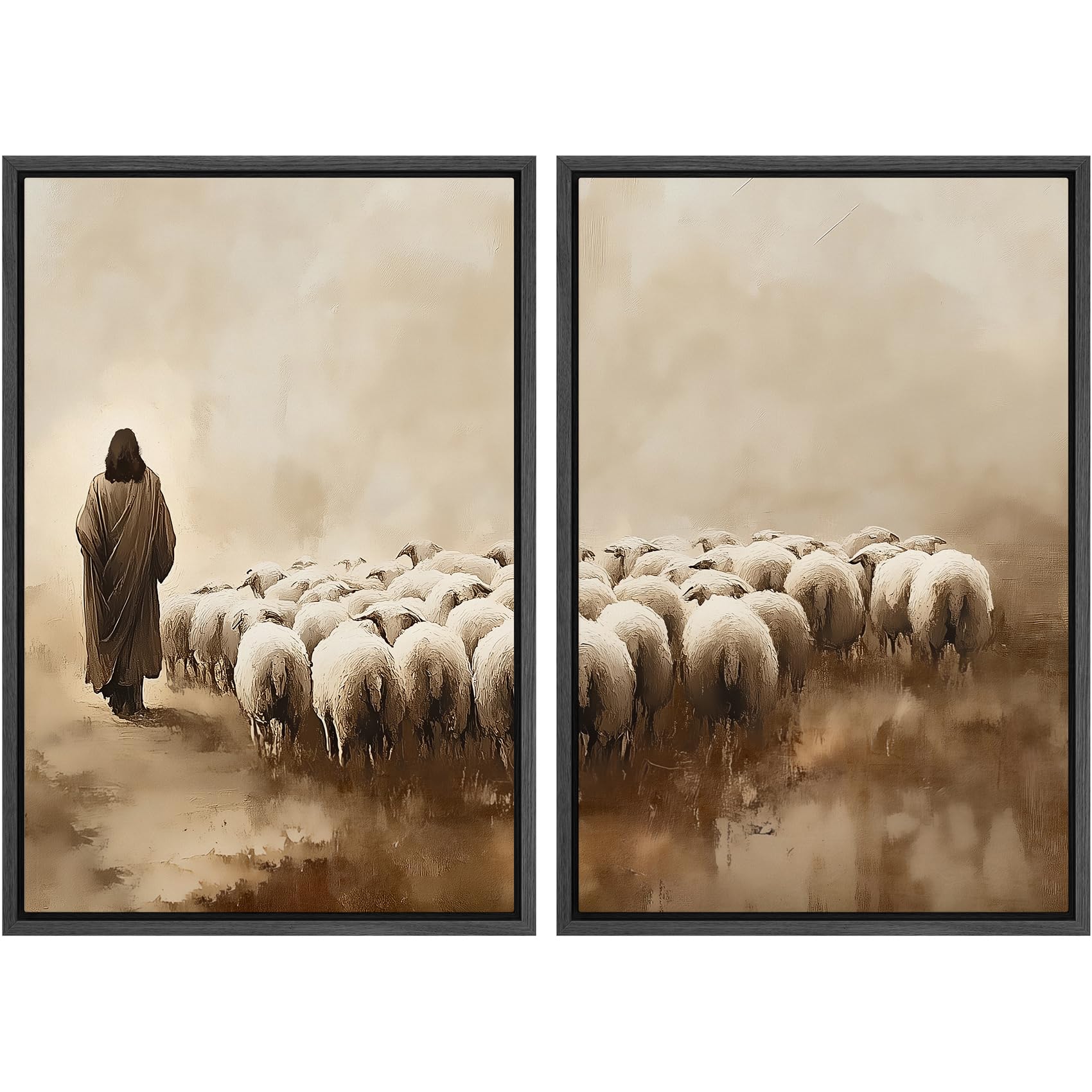 MUDECOR Framed Canvas Print Wall Art Set The