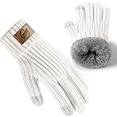 Copcape Winter Gloves for Men Women, Mens Gloves for Cold Weather Warm Thermal Fleece Lined Touchscreen Fingers for Outdoor