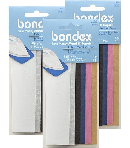 Hemline Bügelflicken 40x50cm - Unsichtbare Stoffreparatur