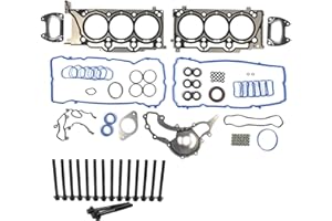 Koomaha HS26541PT Head Gasket Bolts Kit Replacement for 2011-2016 Chrysler Jeep Grand Cherokee Dodge Ram 3.6L V6 Pentastar Engine