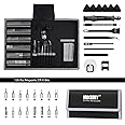 Precision Screwdriver Set for Electronics Repair, JAKEMY 141 in 1 Professional Multi-bits Pro Tech Toolkit for Laptop, Computer, MacBook, Phone, Watch, Eyeglasses, Console, Modding, DIY, Toy