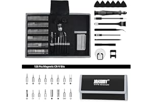 Precision Screwdriver Set, JAKEMY 141 in 1 Professional Electronics Repair Tool Multi-bit Drivers Kit, Multiple Screwdriver Bit Set for Laptop, Desktop, Tablets, Macbook, iPhone, Phone, Modding, Toy
