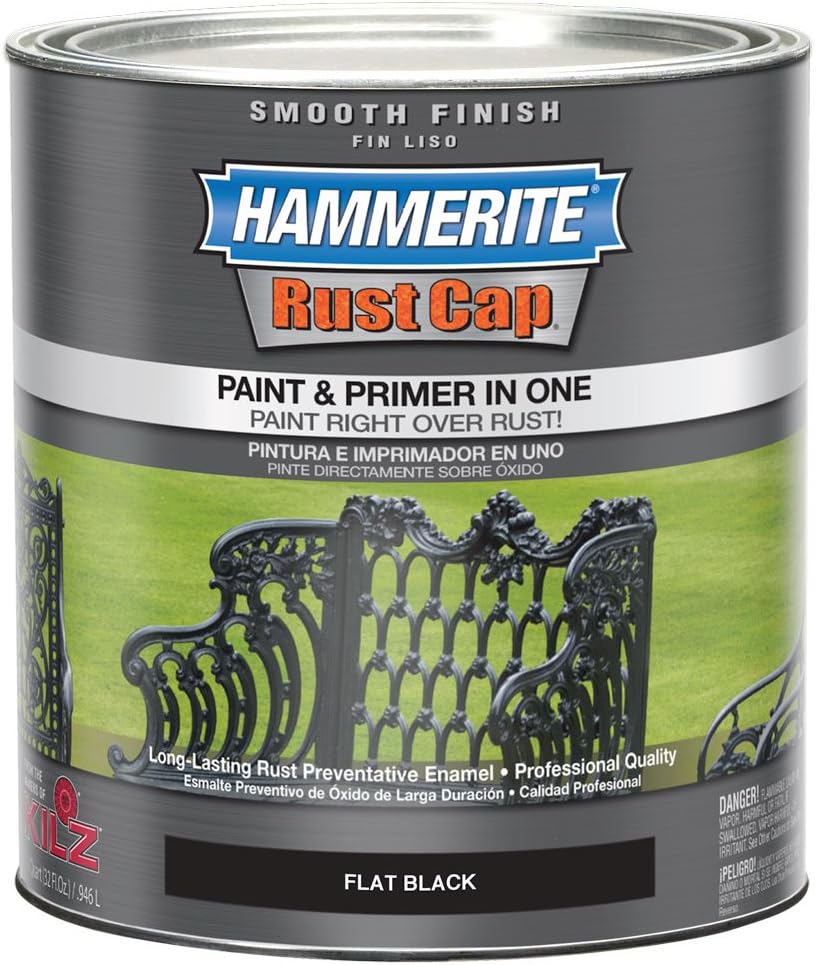 Masterchem Industries 44235 Smooth Flat Paint, Black