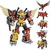 JINSP Transformers Toys, Jin Bao Transformation Toy 5IN1 38CM Soaring Into The Sky Predaking Storm Tooth Tiger Sharp Blade Ir