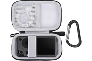 WORFTY Carrying Case for HiFi Walker H2/ SnowSky/FiiO Echo MINI/Surfans F20/ MECHEN M30 HiFi MP3 Music Player(Case Only) (Black)