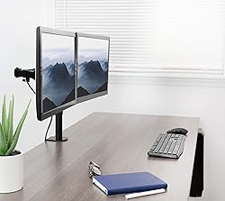 VIVO Dual 13 to 30 inch LCD Monitor Desk
