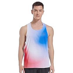 Sanken Men's Seamless Running Tank Tops Ultra