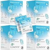 Lumivis Tea Tree Oil Eyelid Wipes – 144 Individually Wrapped Pads for Daily Eye Cleansing, Makeup Removal & Eyelid Hygiene – Gentle, Soothing, Natural Formula