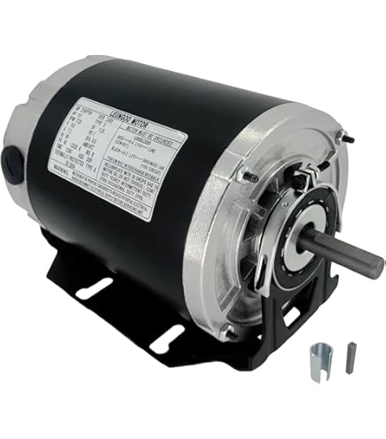 1/3 hp 1725 RPM 48 Frame 115/208-230V Belt Drive TEAO Blower Motor